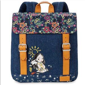 DISNEY ANIMATORS COLLECTION POCAHONTAS DENIM BACKPACK